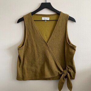 Madewell Texture & Thread Wrap Tank Top
